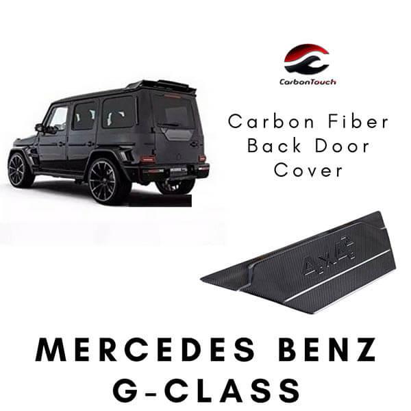Carbon Fiber Back Door Cover for Mercedes G Class