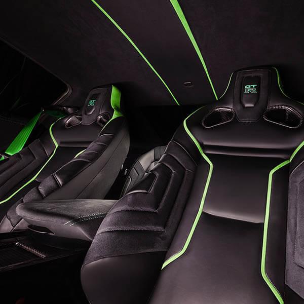 Nissan GTR R35 - Карбонов интериор Магазин Carbon Touch