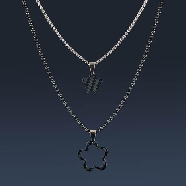Carbon Fiber Pendant Flower Shop Zak Code