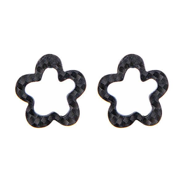 Carbon Fiber Earrings Flower Shop Zak Code