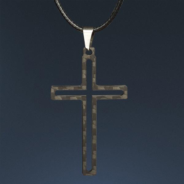 Carbon Fiber Pendant Cross Shop Zak Code