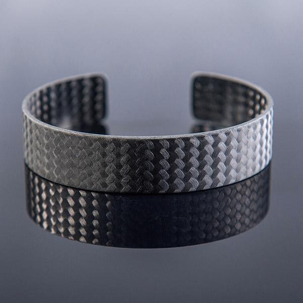 Carbon Fiber Bracelet Plain Medium Shop Zak Code