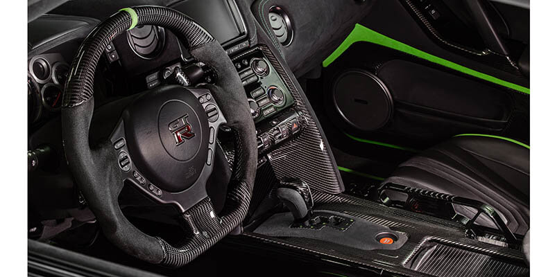 Карбоннов интериор Nissan GTR R35