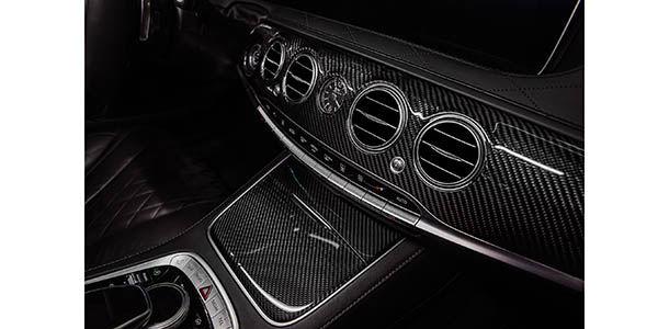 Карбонов интериор Mercedes S class
